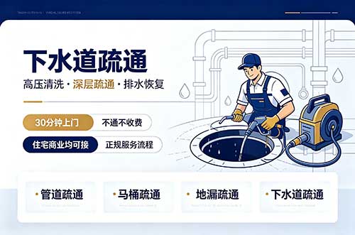 黑河下水道疏通